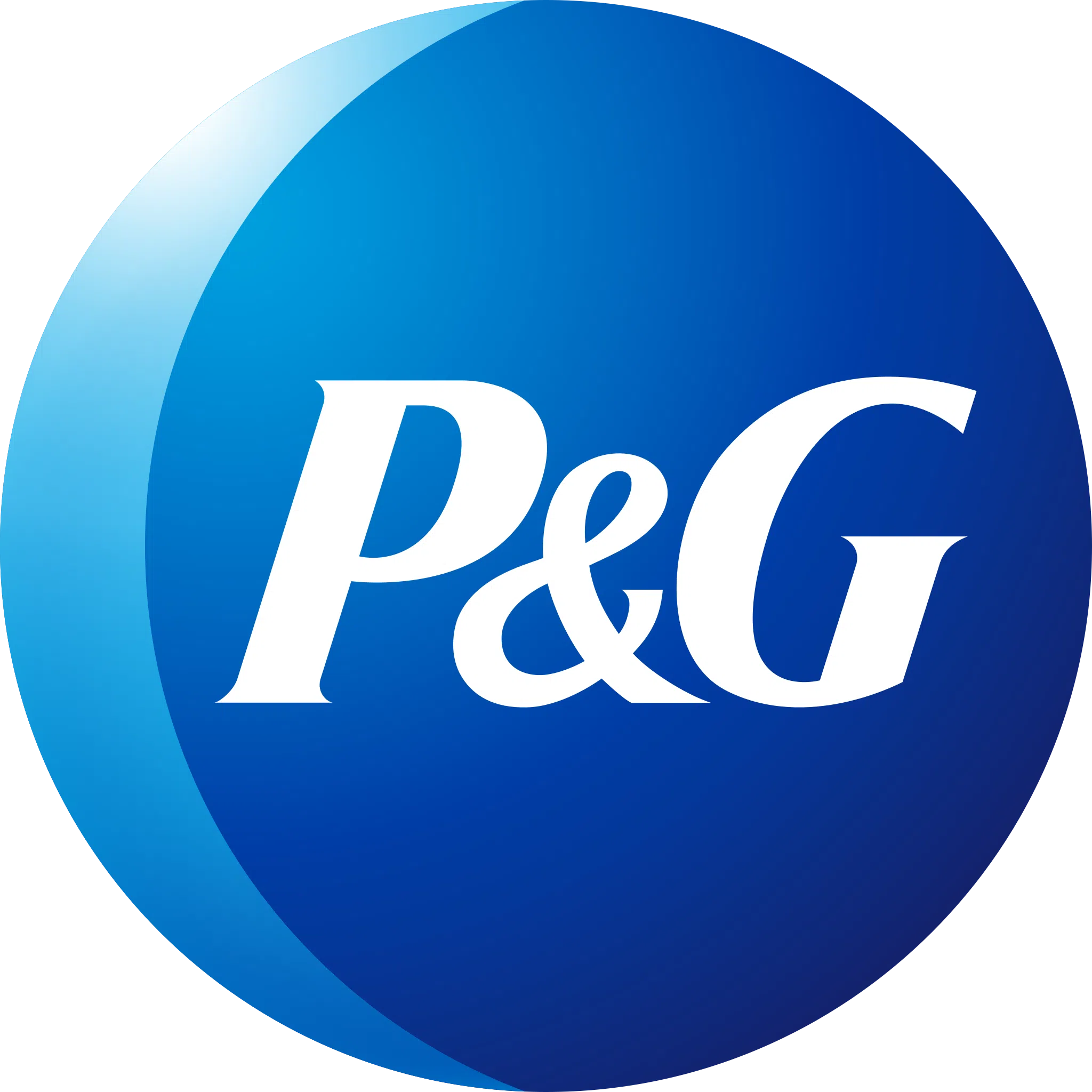 Procter & Gamble (P&G) logo displayed on LaVision website