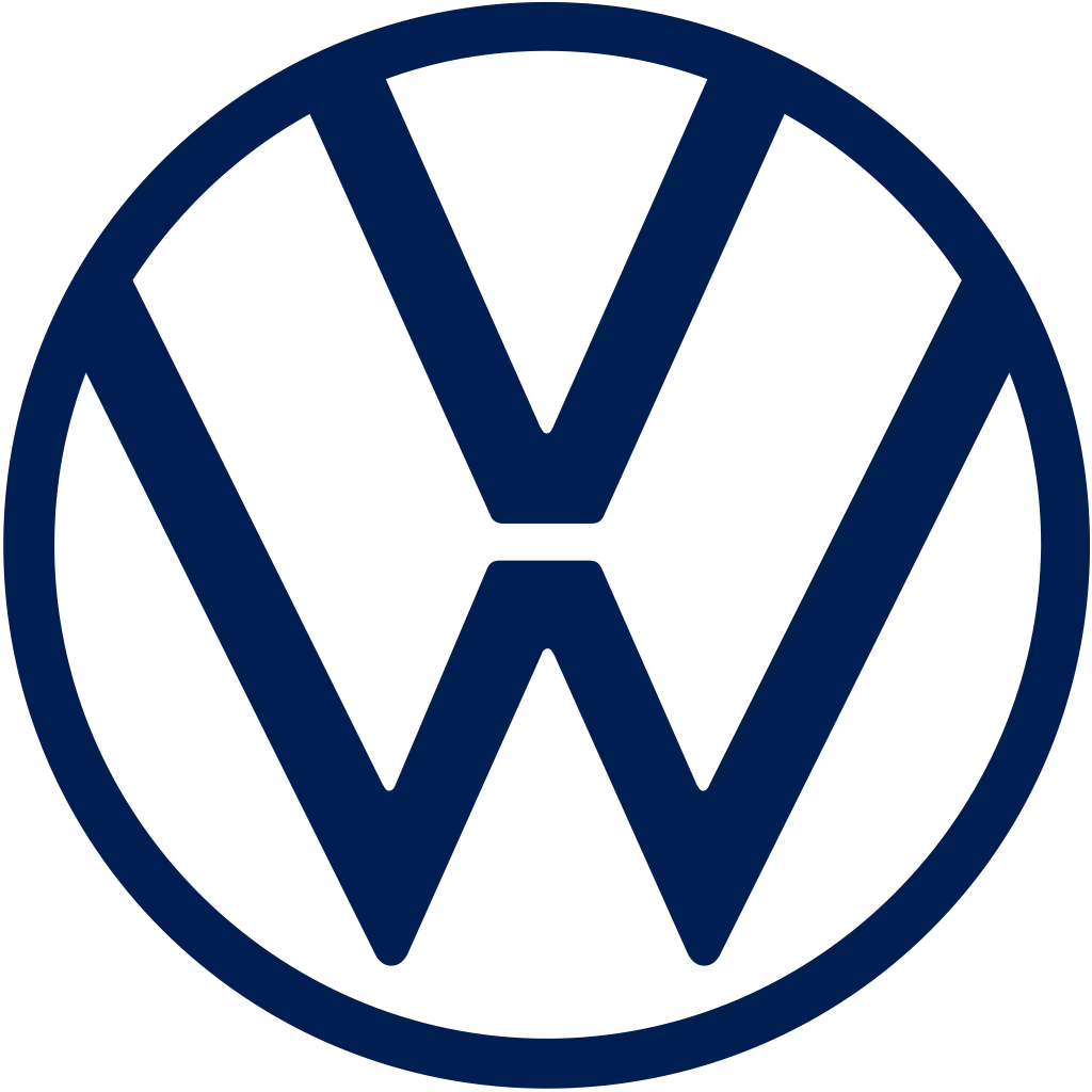 Volkswagen logo displayed on the LaVision website
