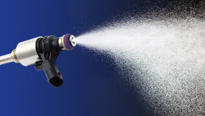 Water injection system in an engine for cooling and efficiency improvement
