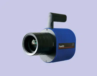 LaVision FlowBOS system capturing and visualizing gas and air flows for research and industrial applications