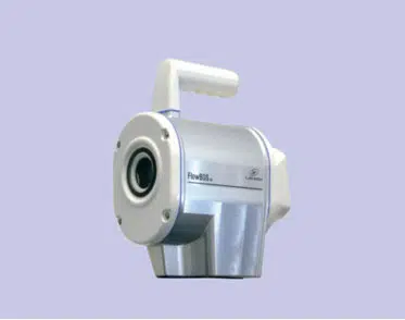 LaVision FlowBOS system measuring and visualizing gas and air flows in laboratory and industrial setups