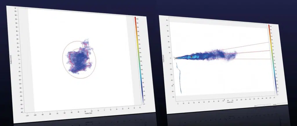 LaVision Quality Control Software monitoring and analyzing production processes for defect detection and optimization