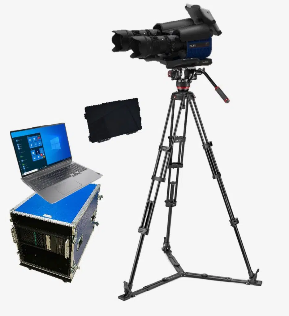 LaVision camera setup for optical measurement and visualization in research and industrial applications