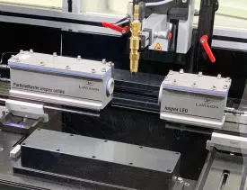 LaVision PM inspex online system measuring paint and coating quality during inline production