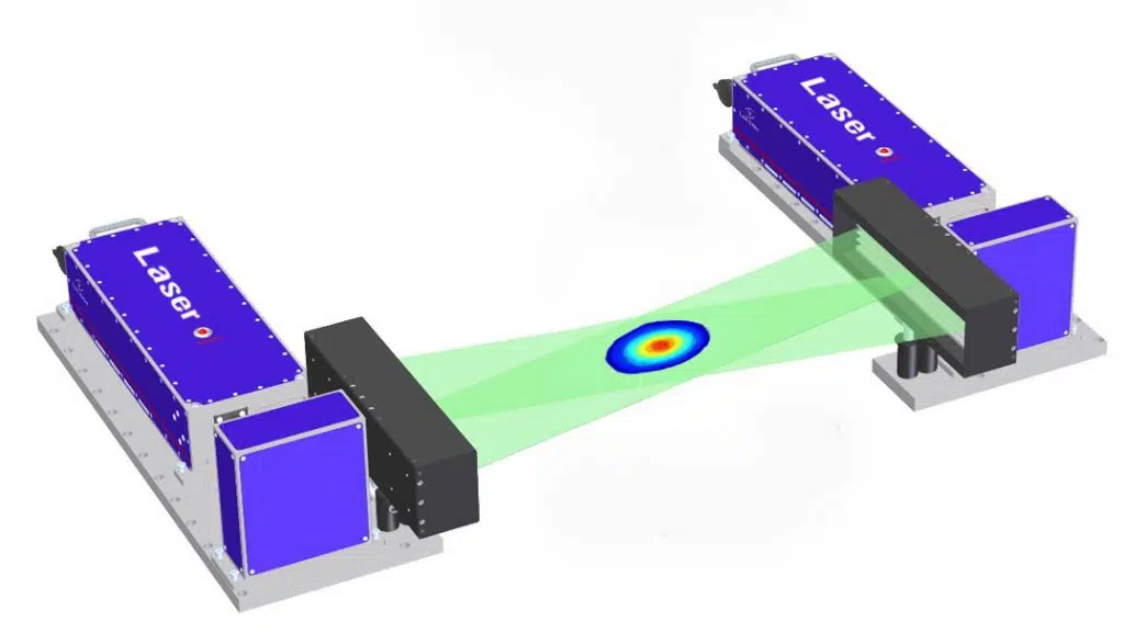 Inline optical measurement of paint or coating production using LaVision system