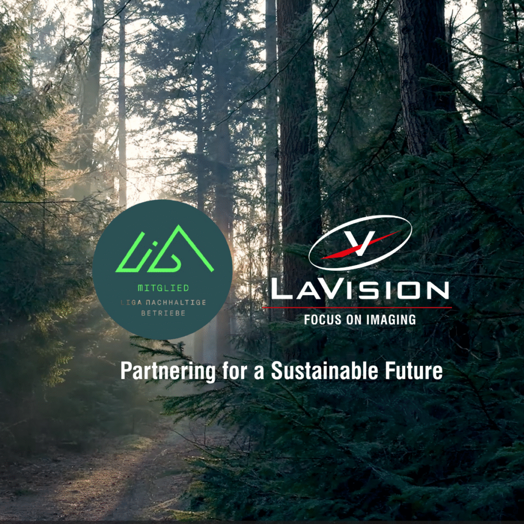 LaVision partnership with Liga Nachhaltige Betriebe promoting sustainability and a greener future